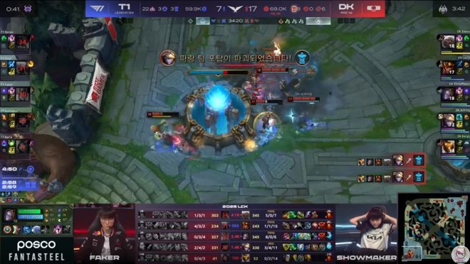 V5横扫DK,Faker团战一打五宿敌对决2025世界赛,点燃全场激情 V5横扫DK,Faker团战一打五宿敌对决2025世界赛,点燃全场激情